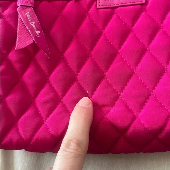 Vera Bradley Pink Quilted Crossbody Bag - Picture 2 of 9